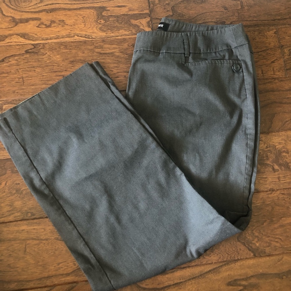 Lane Bryant dark grey slacks